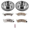 PowerStop k2936-26 | Power Stop 91-96 Buick Roadmaster Front Z26 Street Warrior Brake Kit; 1991-1996 Alternate Image 2