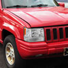 Spec-D Tuning 2LBCLH-GKEE93-RS | Jeep Grand Cherokee Combo: Grand Cherokee Headlight With Corner Lights And Bumper Lights Chrome; 1993-1998 Alternate Image 9