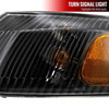 Spec-D Tuning 2LCLH-COR98JM-RS | Toyota Corolla Crystal Housing Headlights Black; 1998-1998 Alternate Image 3