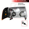 Spec-D Tuning 2LCLH-RAN01JM-RS | Ford Ranger Black Euro Headlight With Corner; 2001-2011 Alternate Image 7