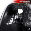 Spec-D Tuning 2LCLH-VIC98JM-EU | Ford Crown Victoria Black Euro Headlight With Corner; 1998-2011 Alternate Image 3