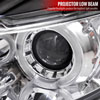 Spec-D Tuning 2LCLHP-GPX97-TM | Pontiac Grand Prix Halo Led Projector Chrome; 1997-2003 Alternate Image 2