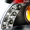 Spec-D Tuning 2LCLHP-GPX97JM-TM | Pontiac Grand Prix Halo Led Projector Black; 1997-2003 Alternate Image 4