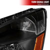 Spec-D Tuning 2LH-ACD03JM-RS | Honda Accord Crystal Housing Headlights - Black; 2003-2007 Alternate Image 4