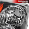 Spec-D Tuning 2LH-ALT074JM-RS | Nissan Altima Black Euro Headlights; 2007-2009 Alternate Image 3