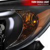 Spec-D Tuning 2LH-CAM02JM-RS | Toyota Camry Toyota Camry Headlights - Black; 2002-2004 Alternate Image 3