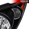 Spec-D Tuning 2LH-CAM05JM-RS | Toyota Camry Euro Headlights Black Housing; 2005-2006 Alternate Image 4