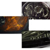 Spec-D Tuning 2LH-CV01G-RS | Honda Civic Crystal Housing Headlights - Smoke; 2001-2003 Alternate Image 1