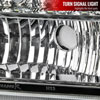 Spec-D Tuning 2LH-F25005-RS | Ford F250 Chrome Euro Headlights; 2005-2007 Alternate Image 3