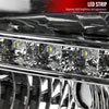 Spec-D Tuning 2LH-F25005-RS | Ford F250 Chrome Euro Headlights; 2005-2007 Alternate Image 4