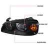 Spec-D Tuning 2LH-HTRA04JM-RS | Hyundai Elantra Black Euro Headlights; 2004-2006 Alternate Image 5