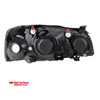 Spec-D Tuning 2LH-HTRA04JM-RS | Hyundai Elantra Black Euro Headlights; 2004-2006 Alternate Image 8