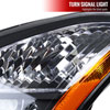 Spec-D Tuning 2lh-rge08jm-rs | SPEC-D Tuning Nissan Rogue Headlights - Black; 2008-2013 Alternate Image 3