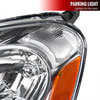 Spec-D Tuning 2LH-RSX02-RS | Acura Rsx Acura Rsx Headlights Chrome; 2002-2004 Alternate Image 4