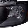 Spec-D Tuning 2LH-SEN00JM-RS | Nissan Sentra Crystal Housing Headlight Black; 2000-2003 Alternate Image 3