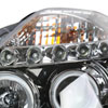 Spec-D Tuning 2LHP-350Z03-TM | Nissan 350z Projector Headlights Chrome Housing; 2003-2005 Alternate Image 4