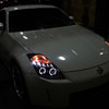 Spec-D Tuning 2LHP-350Z03G-TM | Nissan 350z Projector Headlight Gloss Black Housing With Smoked Lens; 2003-2005 Alternate Image 10