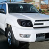 Spec-D Tuning 2LHP-4RUN03G-TM | Toyota 4runner Halo Led Projector Smoke Lens; 2003-2005 Alternate Image 9