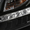 Spec-D Tuning 2LHP-A406JM-8-TM | Audi A4 Prjector Headlight Black R8 Style; 2006-2008 Alternate Image 4