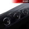 Spec-D Tuning 2LHP-ACD03G-TM | Honda Accord Smoked Lens Gloss Black Housing Projector Headlights; 2003-2007 Alternate Image 4