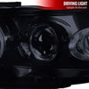 Spec-D Tuning 2LHP-ACD98G-TM | Honda Accord Smoked Lens Gloss Black Housing Projector Headlights; 1998-2002 Alternate Image 5