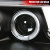 Spec-D Tuning 2LHP-ACD98JM-TM | Spec-D Honda Accord Halo Led Projector; 1998-2002 Alternate Image 2