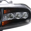 Spec-D Tuning 2LHP-AVG97JM-TM | Dodge Avenger Halo Led Projector Black; 1997-1997 Alternate Image 4