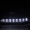 Spec-D Tuning 2LHP-BW16302-TM | Mercedes Benz W163 Ml Projector Headlights Chrome; 2002-2005 Alternate Image 1