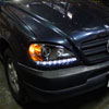 Spec-D Tuning 2LHP-BW16302JM-TM | Mercedes Benz W163 Ml Projector Headlights Black; 2002-2005 Alternate Image 11