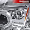 Spec-D Tuning 2LHP-CAL06-TM | Dodge Caliber Halo Led Projector Chrome; 2007-2012 Alternate Image 4