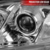 Spec-D Tuning 2LHP-CAM07-RS | Toyota Camry Projector Headlight Chrome; 2007-2009 Alternate Image 1