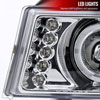 Spec-D Tuning 2LHP-COL04H-TM | Gmc Canyon Halo Led Projector Chrome; 2004-2012 Alternate Image 4