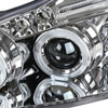 Spec-D Tuning 2LHP-COR03-TM | Spec-D Corolla Halo Projector Headlights; 2003-2007 Alternate Image 3