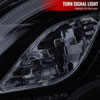 Spec-D Tuning 2lhp-crv07g-tm | SPEC-D Tuning Honda CR-V Projector Headlight Glossy Black; 2007-2011 Alternate Image 3