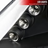 Spec-D Tuning 2LHP-CV064JM-TM | Spec-D Honda Civic 4d Ppojector Headlights; 2006-2010 Alternate Image 4