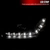 Spec-D Tuning 2LHP-CV96JM-8-TM | Spec-D Honda Civic R8 Style Projector Headlights; 1996-1998 Alternate Image 1