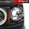 Spec-D Tuning 2LHP-DAK05JM-TM | Spec-D Dodge Dakota Projector Headlights; 2005-2007 Alternate Image 4