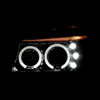 Spec-D Tuning 2LHP-DAK97-TM | Dodge Dakota Halo Led Projector Chrome; 1997-2004 Alternate Image 1