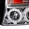 Spec-D Tuning 2LHP-DAK97-TM | Dodge Dakota Halo Led Projector Chrome; 1997-2004 Alternate Image 3