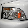 Spec-D Tuning 2LHP-DAK97-TM | Dodge Dakota Halo Led Projector Chrome; 1997-2004 Alternate Image 11