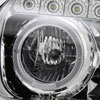 Spec-D Tuning 2LHP-ECAP05-RS | Ford Escape Projector Headlight Chrome With Amber Reflector; 2005-2007 Alternate Image 2