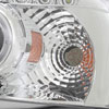 Spec-D Tuning 2LHP-ECAP05-RS | Ford Escape Projector Headlight Chrome With Amber Reflector; 2005-2007 Alternate Image 4