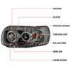 Spec-D Tuning 2lhp-ecap05g-rs | SPEC-D Tuning Ford Escape Projector Headlights - Smoke; 2005-2007 Alternate Image 7