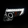 Spec-D Tuning 2LHP-EDG07-TM | Ford Edge Projector Headlight Chrome Housing; 2007-2010 Alternate Image 1