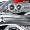 Spec-D Tuning 2LHP-ELP06-TM | Spec-D Eclipse Projector Headlights Led; 2006-2008 Alternate Image 4