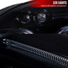 Spec-D Tuning 2LHP-ELP06G-TM | Mitsubishi Eclipse Halo Projector Headlights Smoke Lens Gloss Black Housing; 2006-2011 Alternate Image 4