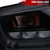 Spec-D Tuning 2LHP-EVO08G-8-TM | Mitsubishi Lancer Projector Headlight Glossy Black Housing With Smoked Lens R8 Style; 2008-2012 Alternate Image 4