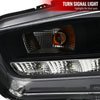 Spec-D Tuning 2LHP-EVO08JM-8-TM | Mitsubishi Lancer Projector Headlight Black Housing R8 Style; 2008-2012 Alternate Image 4