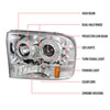 Spec-D Tuning 2LHP-F25099-TM | Spec-D Ford F250 Projector Headlight Led; 1999-2004 Alternate Image 7