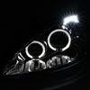 Spec-D Tuning 2LHP-FOC00-TM | Spec-D Ford Focus Led Projector Headlights; 2000-2004 Alternate Image 1